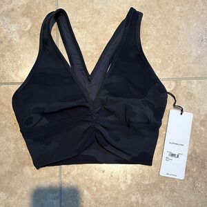 ALO Yoga Midnight Camo Sports Bra small